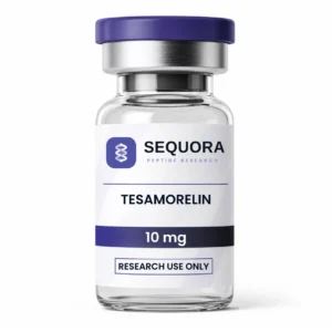 Tesamorelin 10 mg research peptide vial